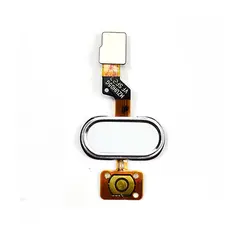 MR3_20882 Шлейф meizu m3s, m3s mini, u10 з кнопкою меню (home) білий (jw-d 16296 15mm) 
