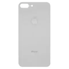 MR3_90475 Задня кришка (скло) iphone 8 plus silver (big hole) 