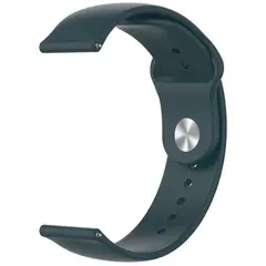 MR3_116438 Ремінець силіконовий samsung galaxy watch 22 mm apple watch design cosmos синій PRC
