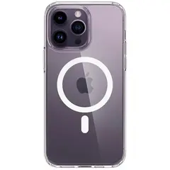 MR3_119904 Чохол силіконовий magsafe iphone 15 pro max прозорий PRC