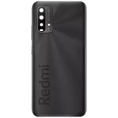 MR3_123189 Задня кришка (скло) для redmi 9t carbon сірий, (зі склом камери) PRC