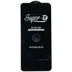 MR3_124256 Захисне скло для realme c55, c67 (mietubl super-d, чорний) (без упак.) MIETUBL