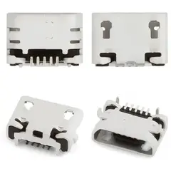 MR3_6632 Конектор заряджання телефона для fly iq4410i, iq4415, iq4416, iq4417, iq4514 (5 шт.) PRC