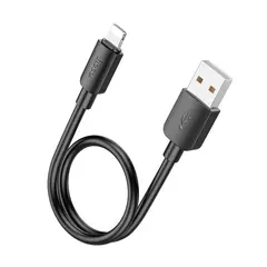 КАБЕЛЬ HOCO X96 HYPER CHARGING DATA CABLE LIGHTNING (L=0.25M), ЧОРНИЙ