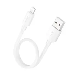 КАБЕЛЬ HOCO X96 HYPER CHARGING DATA CABLE LIGHTNING (L=0.25M), БІЛИЙ