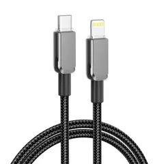 КАБЕЛЬ XO NB-Q250A PD 27W, 1M TYPE-C TO LIGHTNING FAST CHARGING, ЧОРНИЙ