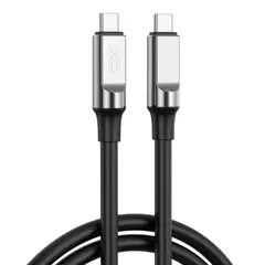 КАБЕЛЬ XO NB-Q252B PD 60W, 1M TYPE-C TO TYPE-C FAST CHARGING, ЧОРНИЙ
