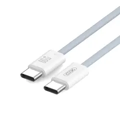 КАБЕЛЬ XO NB-Q273 WOVEN STYLE TYPE-C TO TYPE-C CHARGING CABLE 60W СИНІЙ