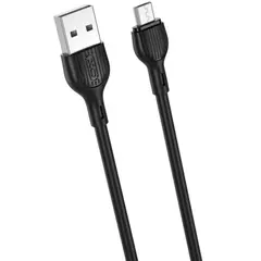 КАБЕЛЬ XO NB200 USB CABLE ДЛЯ MICRO 2.1A, 1M, ЧОРНИЙ