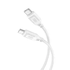 КАБЕЛЬ XO NB-Q236B BRAIDED TYPE-C TO TYPE-C 60W DATA CABLE, ЧОРНИЙ
