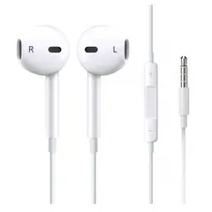 MR3_105216 Навушники hoco m1 original series для apple mini-jack білий (з мікрофоном) 
