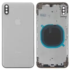 MR3_105868 Корпус iphone xs max silver оригінал а+ 