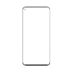 MR3_106304 Скло корпусу для xiaomi mi 10, mi 10 pro black оригінал (prc) 