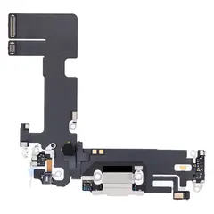 MR3_117098 Шлейф iphone 13 з роз'ємом зарядки, аудіо та мікрофоном starlight оригінал (prc) 