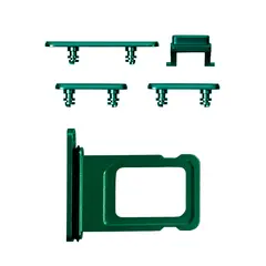 MR3_117428 Кнопки корпусу бічні (тримач sim-карти) для iphone 11 green 