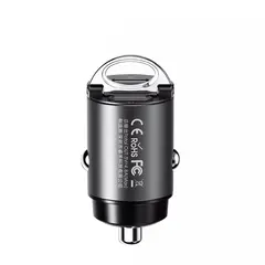 MR3_118067 Авто зарядний пристрій remax rcc-332 tanya pro series 2 type-c qc+pd 30w grey 