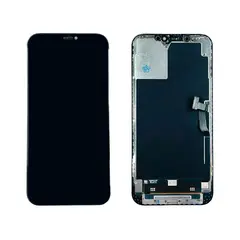 MR3_118205 Дисплей iphone 12 pro max, з сенсором, та рамкою black (gx hard oled), (під заміну ic) 