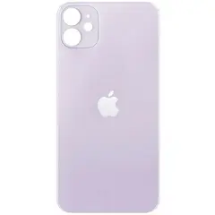 MR3_120017 Задня кришка (скло) iphone 12 mini пурпуровий (big hole), сервісний оригінал 