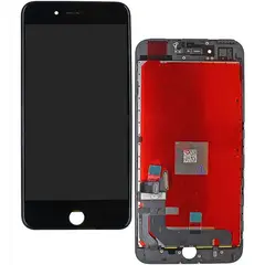 MR3_120725 Дисплей iphone 7, з сенсором, та рамкою black оригінал lg 