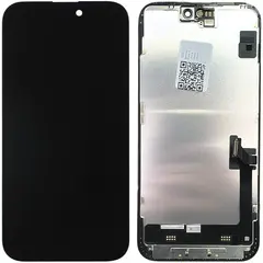 MR3_122394 Дисплей iphone 15 plus, з сенсором, та рамкою black, знятий оригінал 