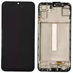 MR3_122417 Дисплей samsung sm-m346 galaxy m34 5g (2023), з сенсором, та рамкою black переклей оригінал 
