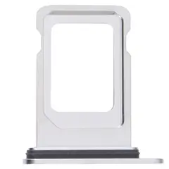MR3_122953 Тримач sim-карти iphone 14 pro, 14 pro max білий (one sim) 