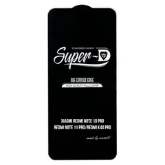 MR3_123812 Скло redmi note 10 pro, redmi note 11 pro, redmi k40 pro (mietubl super-d, black) без упаковки 