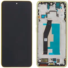 MR3_124197 Дисплей xiaomi 14t 5g, з сенсором, та рамкою lemon green сервісний оригінал 