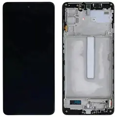 MR3_250981 Дисплей samsung sm-m526 galaxy m52 5g ( (2021), з сенсором, та рамкою black 