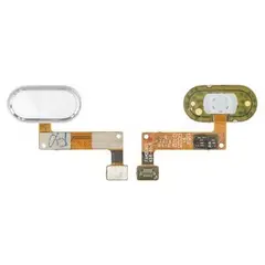 MR3_90431 Шлейф meizu m5 note з кнопкою меню (home) білий 