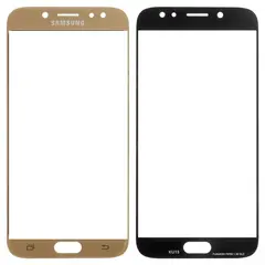 MR3_90471 Скло корпусу для samsung j730 galaxy j7 (2017) gold 