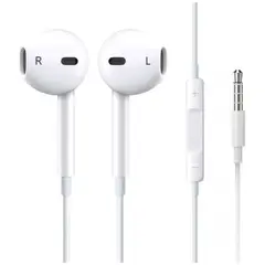 MR3_105216 Навушники hoco m1 original series для apple mini-jack білий (з мікрофоном) HOCO