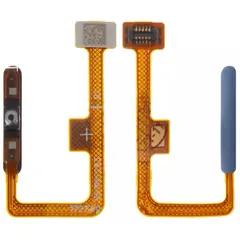 MR3_117562 Шлейф телефона для xiaomi mi 11 lite зі сканером відбитку пальця синій PRC