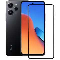 MR3_120270 Захисне скло для redmi note 13, note 14 (0.3 mm, 4d arc люкс) чорний PRC