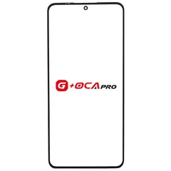 MR3_121911 Скло корпусу g+oca pro для redmi note 12 4g, redmi note 12 5g, poco x5 з oca-плівкою, чорний G+OCA PRO