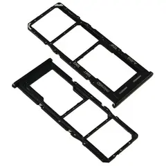 MR3_124238 Тримач sim-карти для samsung a047 galaxy a04s чорний (dual sim) PRC