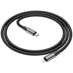 MR3_194357 Кабель pd type-c to lightning borofone bx82, 20w 1 m чорний BOROFONE