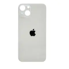 MR3_116515 Задня кришка (скло) iphone 13 mini starlight (big hole) 