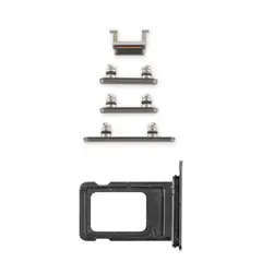 MR3_117445 Кнопки корпусу бічні (тримач sim-карти) для iphone xs max black 
