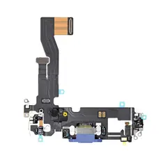MR3_117624 Шлейф iphone 12 mini з роз'ємом зарядки, аудіо та мікрофоном blue оригінал (prc) 