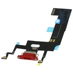 MR3_117644 Шлейф iphone xr з роз'ємом зарядки та мікрофоном red 