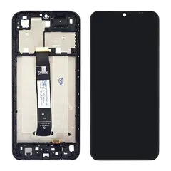 MR3_118793 Дисплей redmi a1, redmi a1 plus, redmi a2, a2 plus, з сенсором, та рамкою black сервісний оригінал 