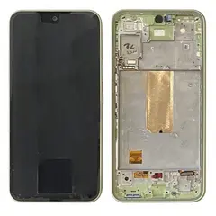 MR3_119494 Дисплей samsung sm-a546 galaxy a54 5g (2023), з сенсором, та рамкою light green сервісний оригінал 