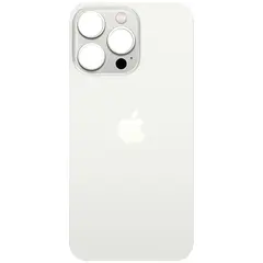 MR3_120009 Задня кришка (скло) iphone 13 pro max silver (big hole), сервісний оригінал 