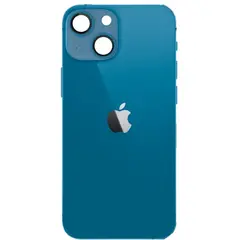 MR3_120034 Задня кришка (скло) iphone 13 blue (big hole), сервісний оригінал 