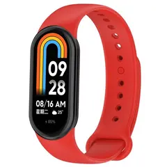 MR3_120303 Ремінець xiaomi mi band 8, mi band 9, mi band 10 red 