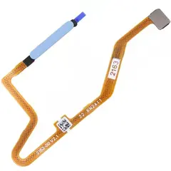 MR3_121487 Шлейф redmi note 12 pro 5g, redmi note 12 pro plus 5g, poco x5 pro зі сканером відбитку пальця blue 