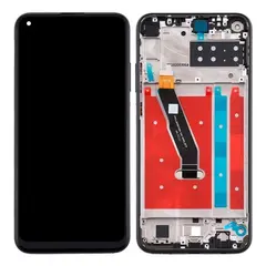 MR3_121745 Дисплей huawei p40 lite e, y7p 2020, honor 9c, honor play 3, з сенсором, та рамкою black original prc 
