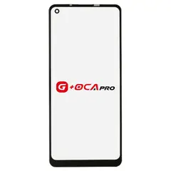 MR3_121942 Скло корпусу для g, oca pro samsung a217 galaxy a21s (2020) з оса-плівкою, black 