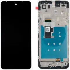 MR3_123050 Дисплей motorola xt2333 moto g23, з сенсором, та рамкою black сервісний оригінал 